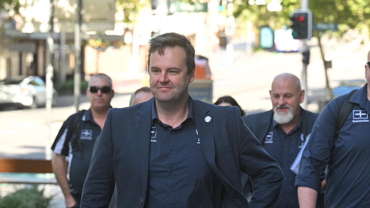 Rail Tram and Bus Union secretary Toby Warnes