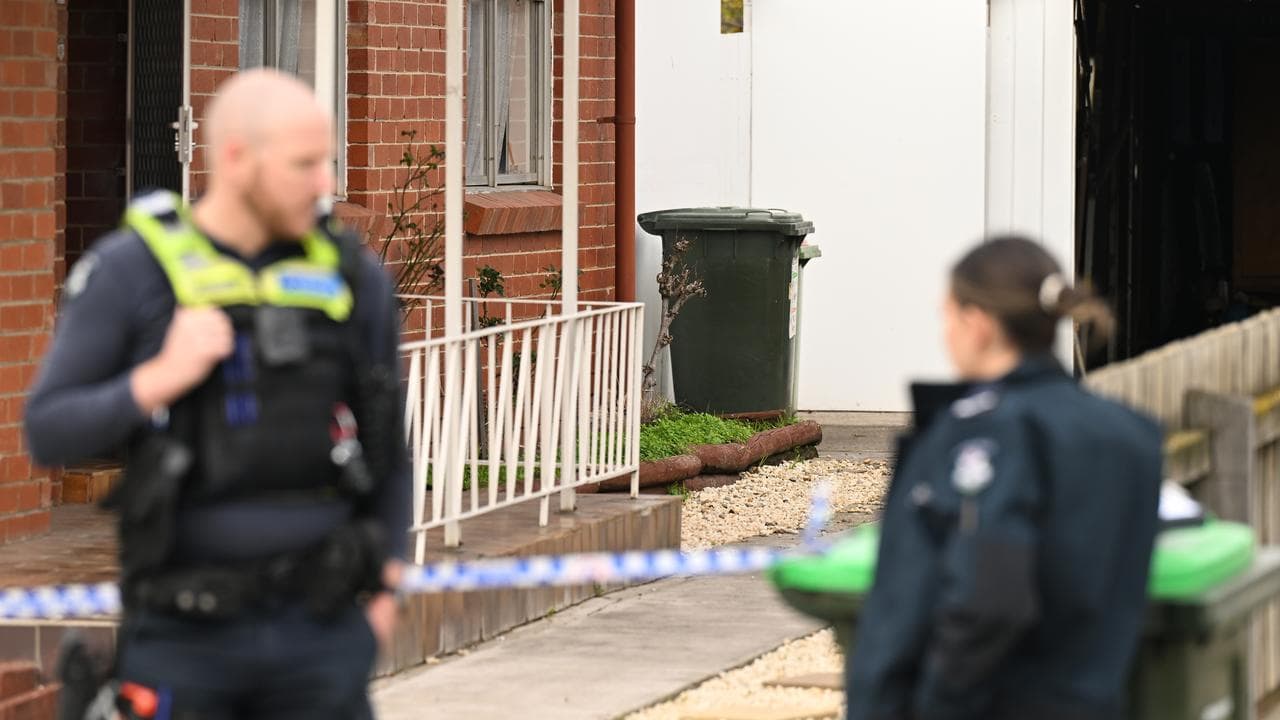 The crime scene at Colaroo (file)