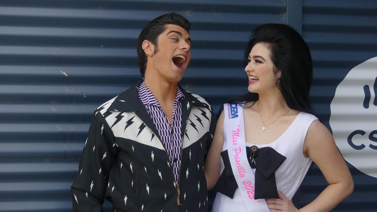 Elvis tribute artist Emilio Santoro and Gracey Jones