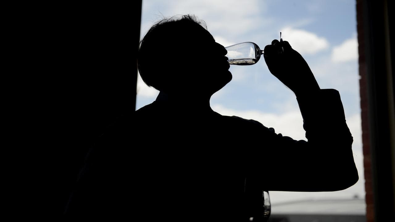 Judge tasting a spirit