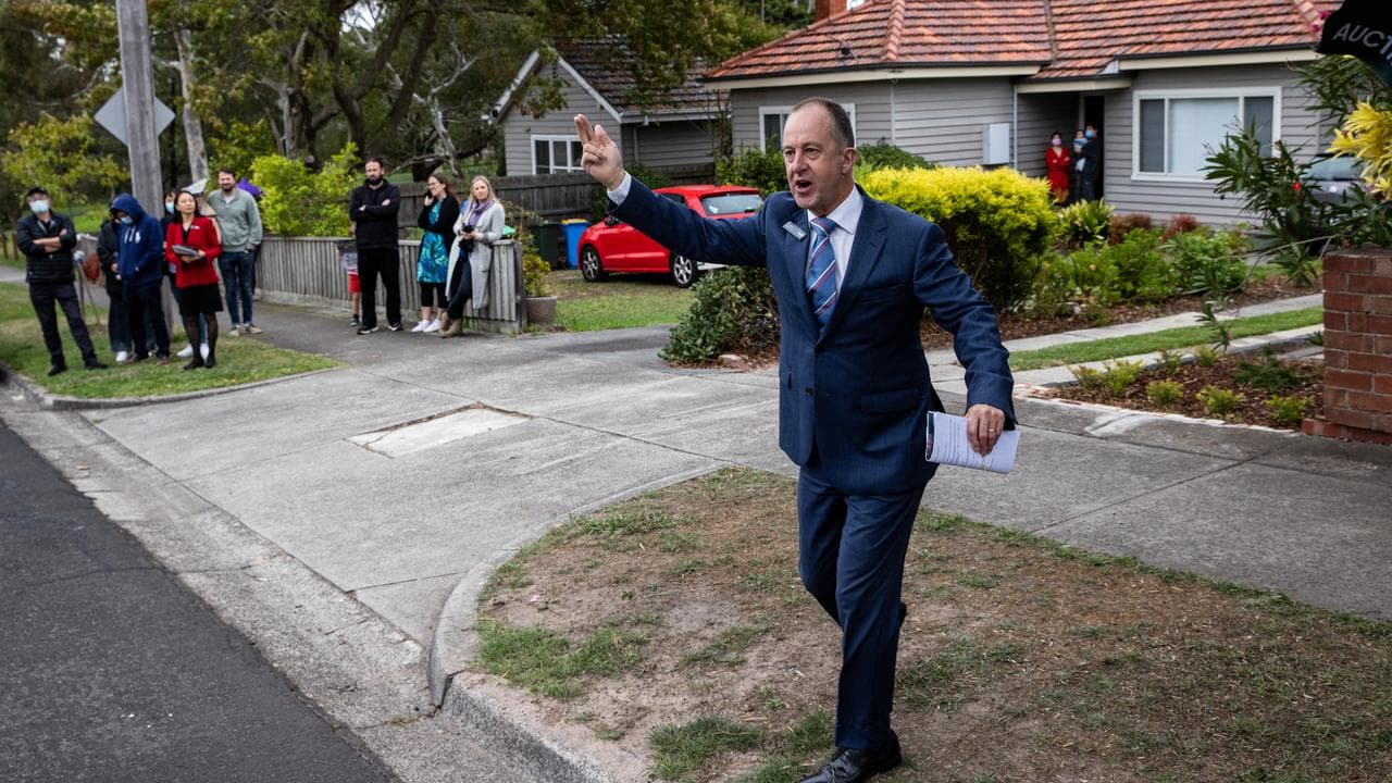 Melbourne house auction (file)