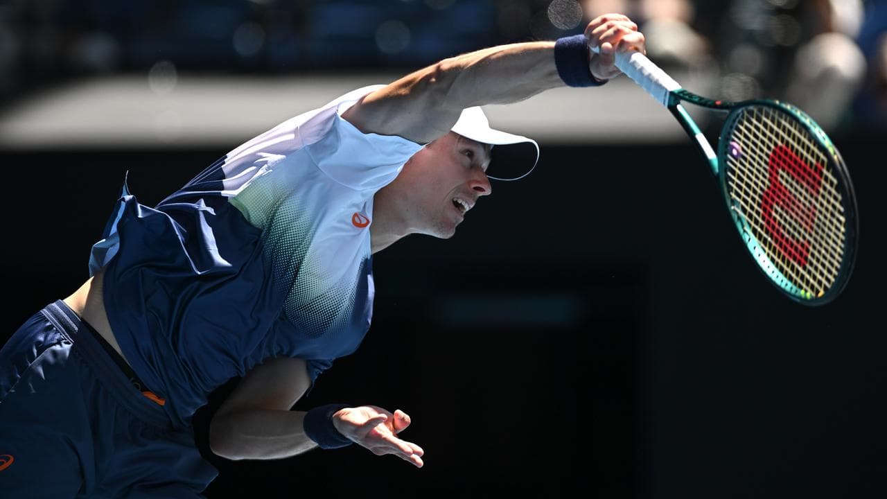 Australia's Alex de Minaur.