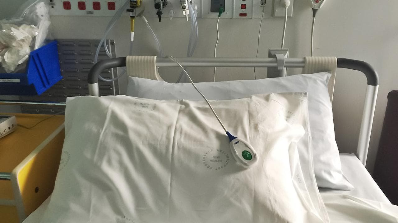 Generic hospital bed.