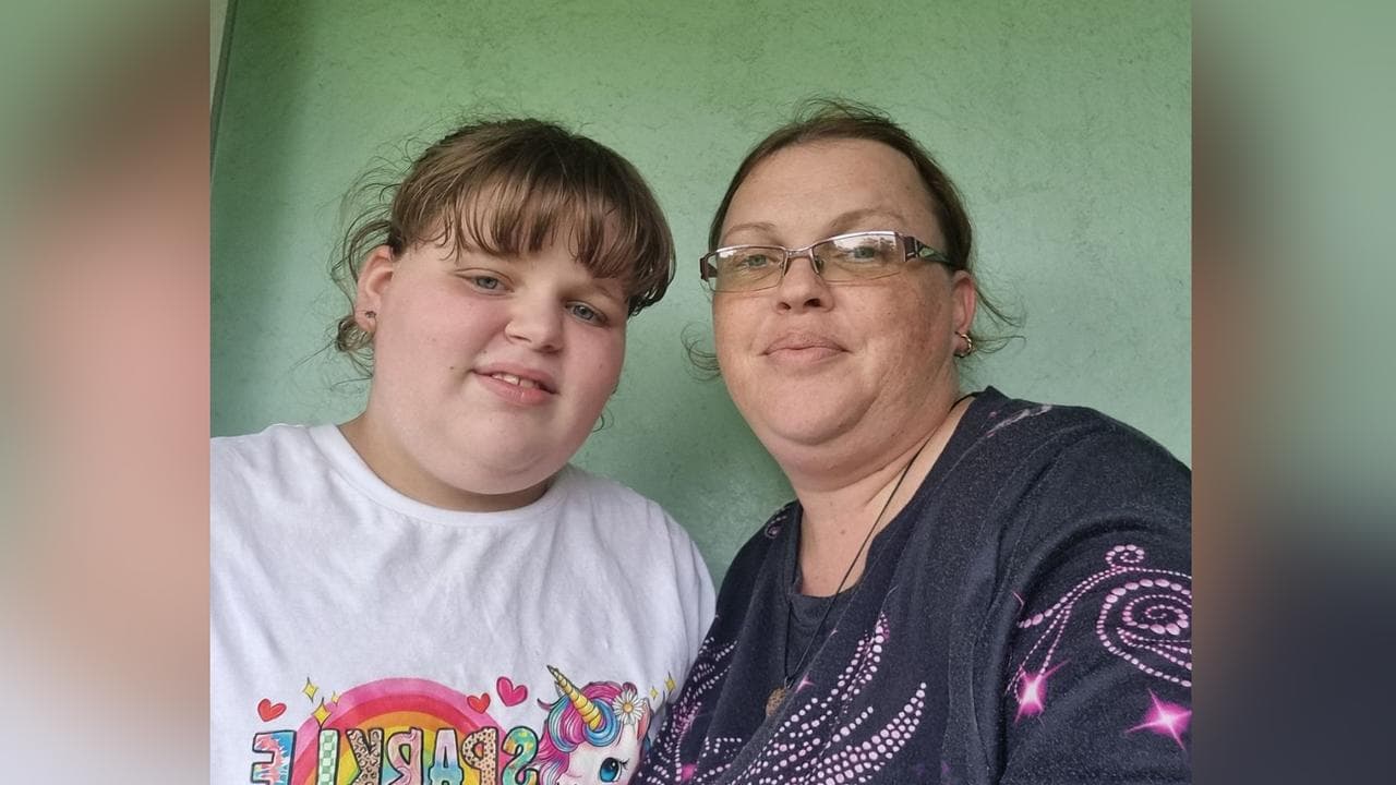 Mother Rebecca and her daughter