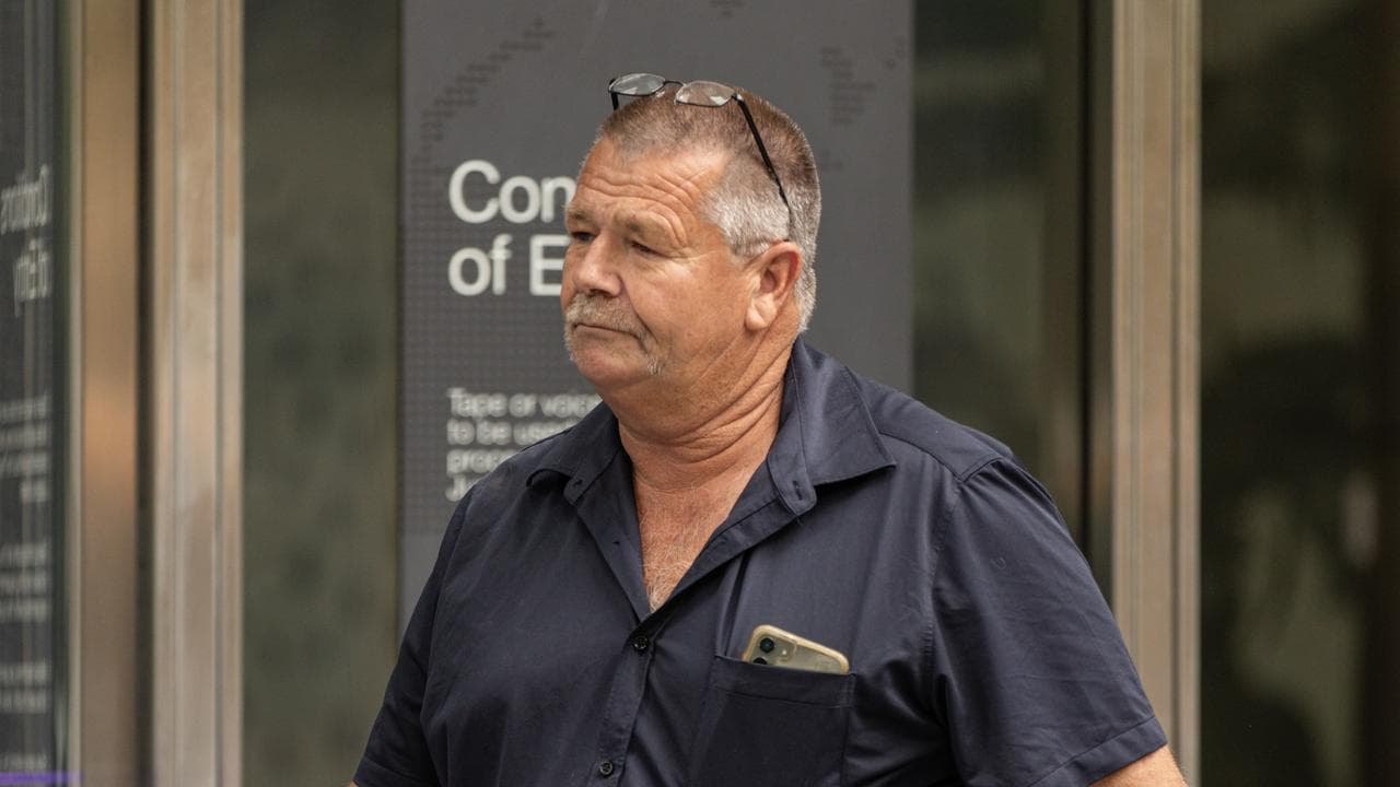 Andrew McClusky departs from the County Court