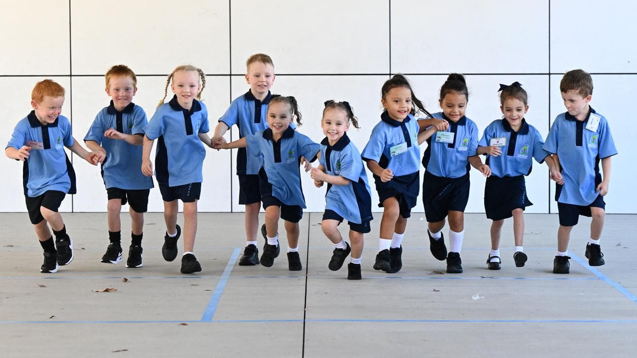 Ormeau State School’s five sets of twins starting in prep,