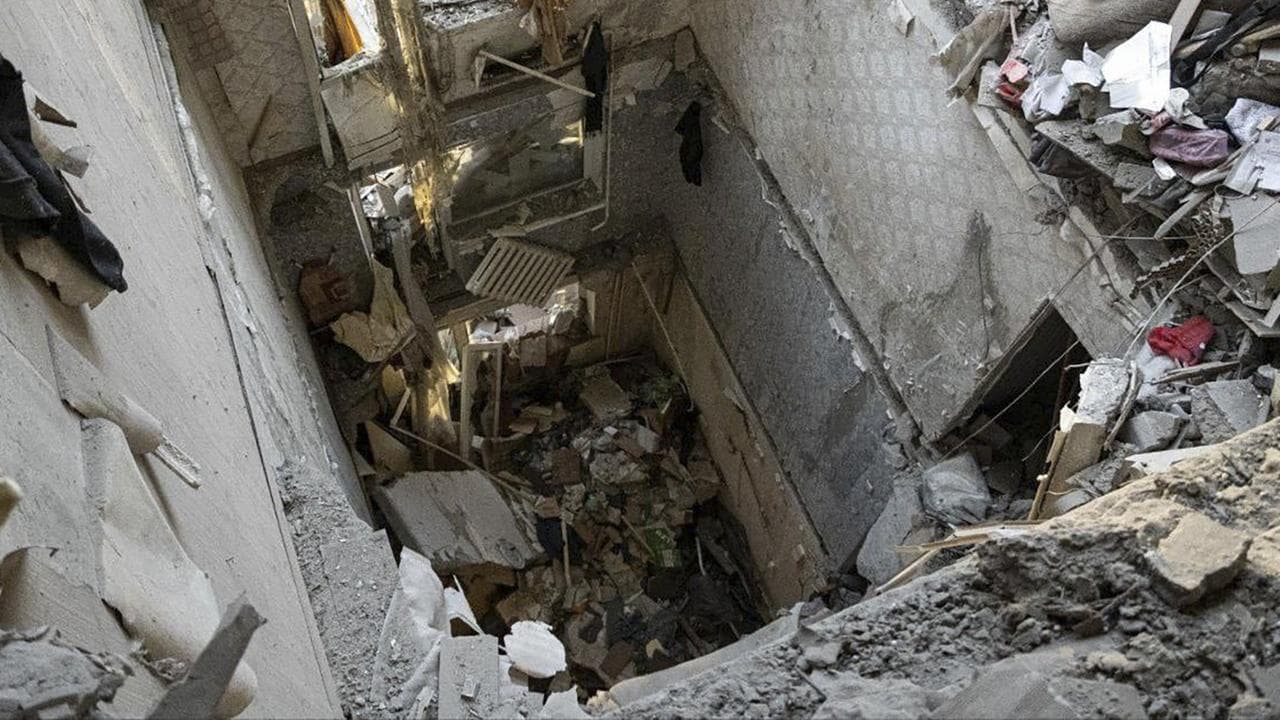 Russian drone attack in Sumy