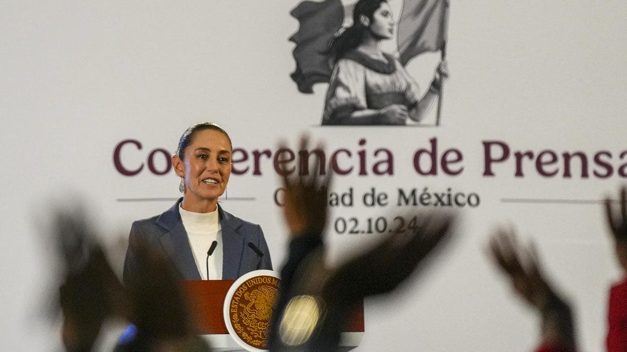 Mexican President Claudia Sheinbaum