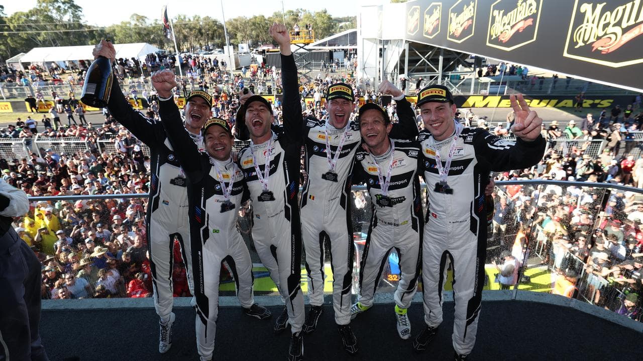 Both WRT teams on the podium.