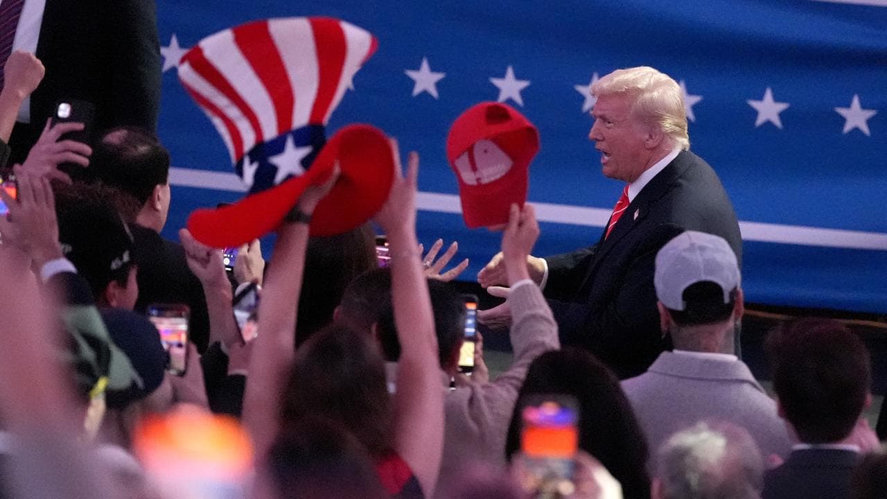 US President Donald Trump