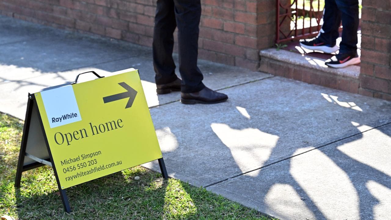 A file photo of a real estate sign 