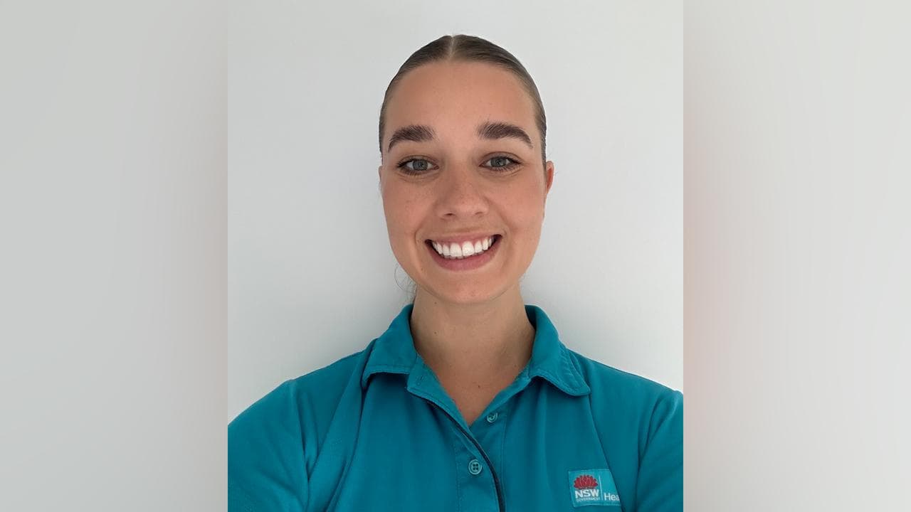 Wagga Wagga hospital speech pathologist Saffron Foy.