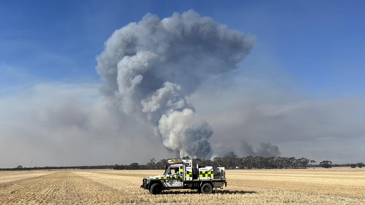 Little Desert bushfire