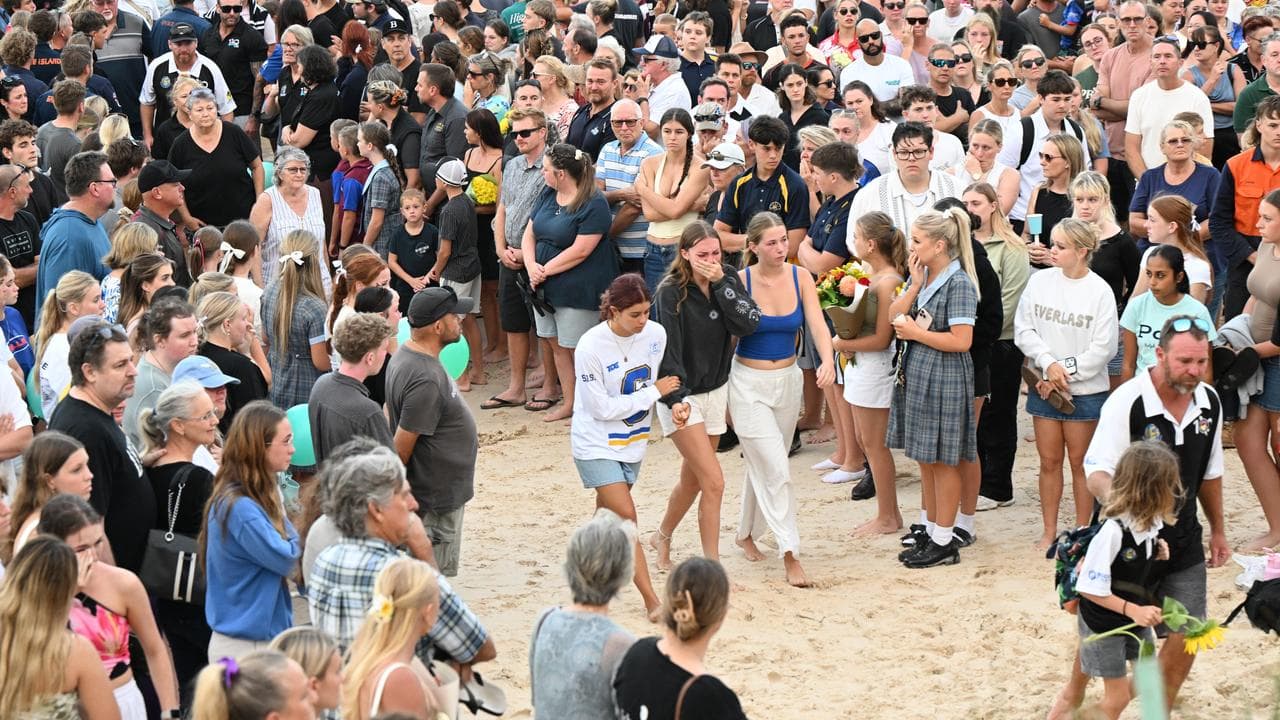 Charlize Zmunda vigil