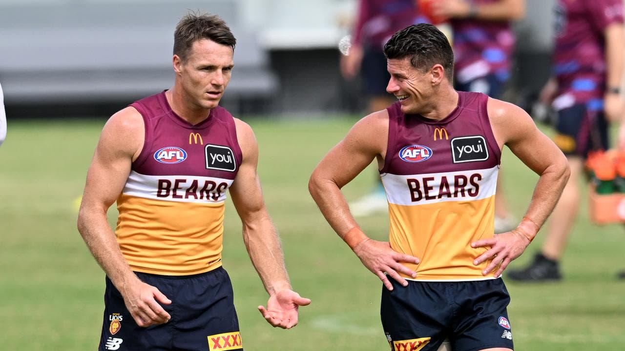 Lincoln McCarthy (left) and Dayne Zorko.