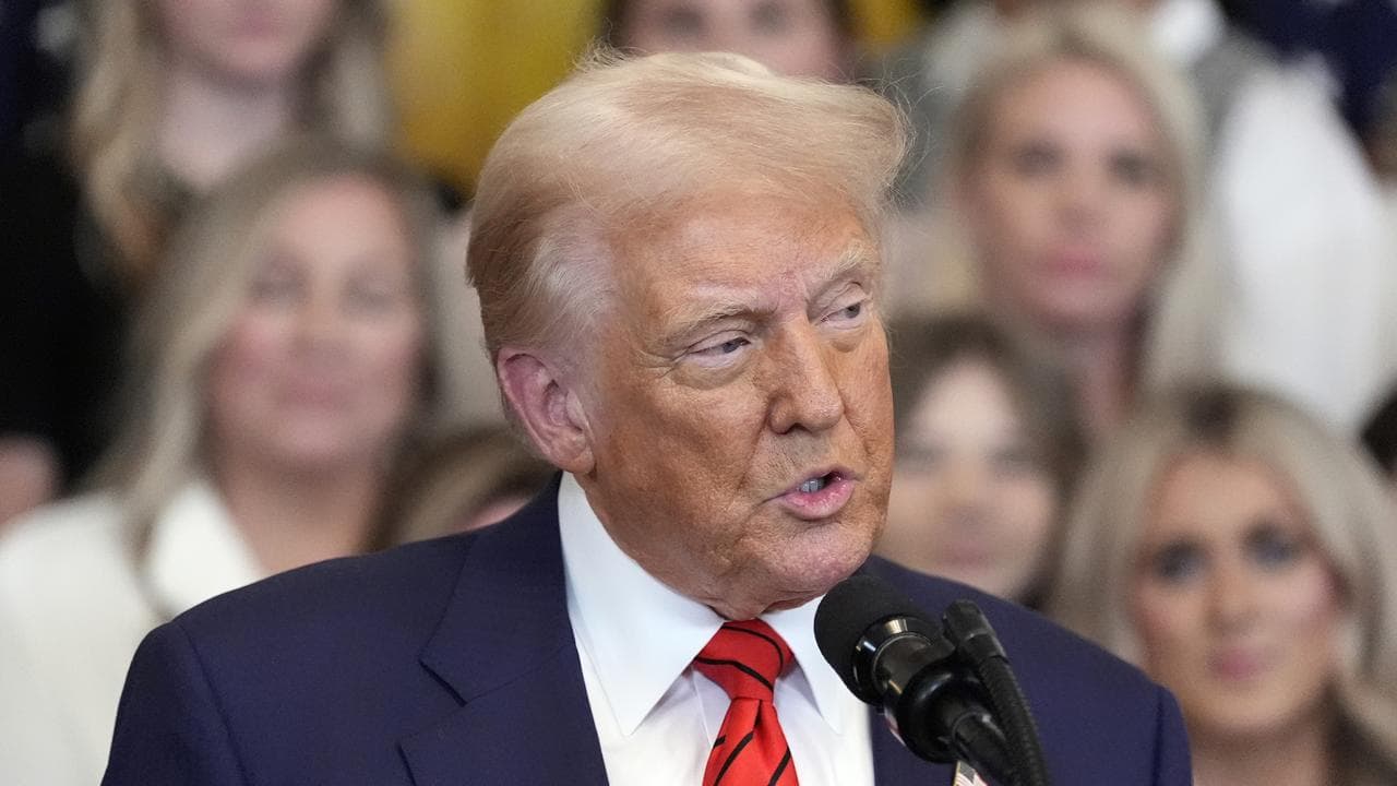 US President Donald Trump