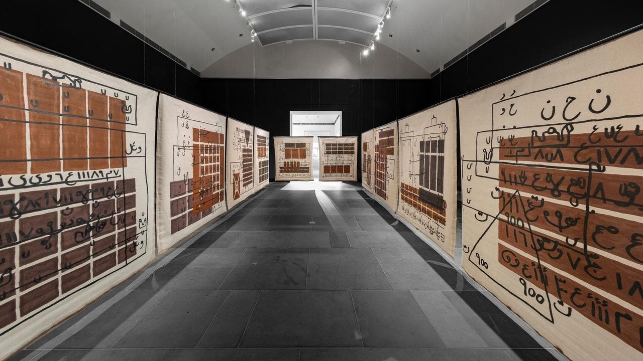 A work by Khaled Sabsabi who will exhibit at the Venice Biennale