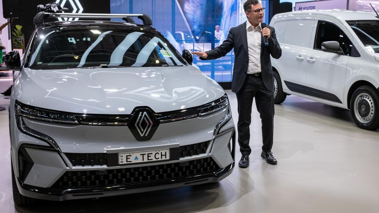 A new electric car is unveiled