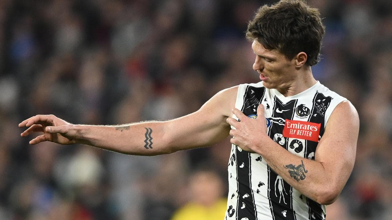 Collingwood's Brody Mihocek.