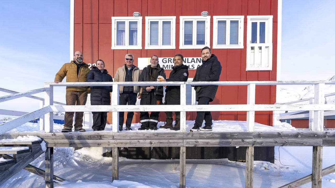 Energy Transition Minerals staff and executives in Greenland