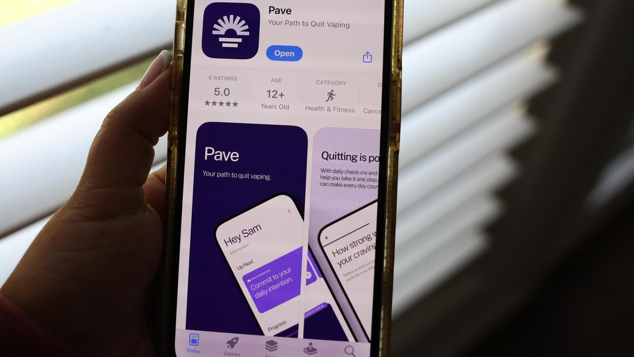 The Pave mobile app