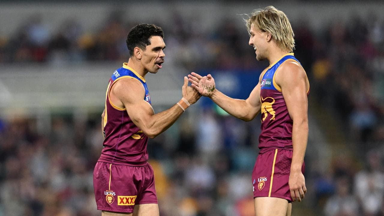 Charlie Cameron with Kai Lohmann.