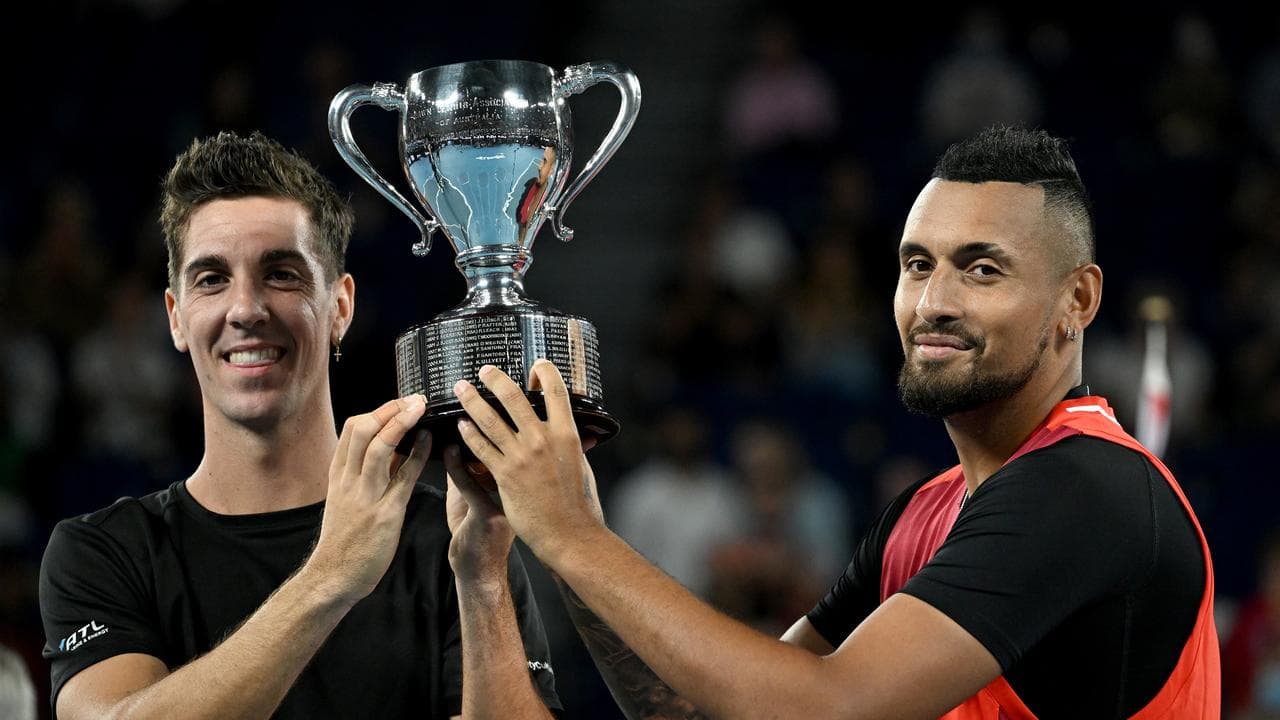 Nick Kyrgios and Thanasi Kokkinakis