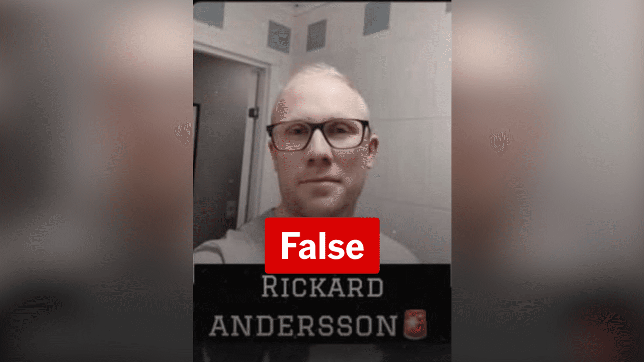 Misidentification in Swedish school shooting