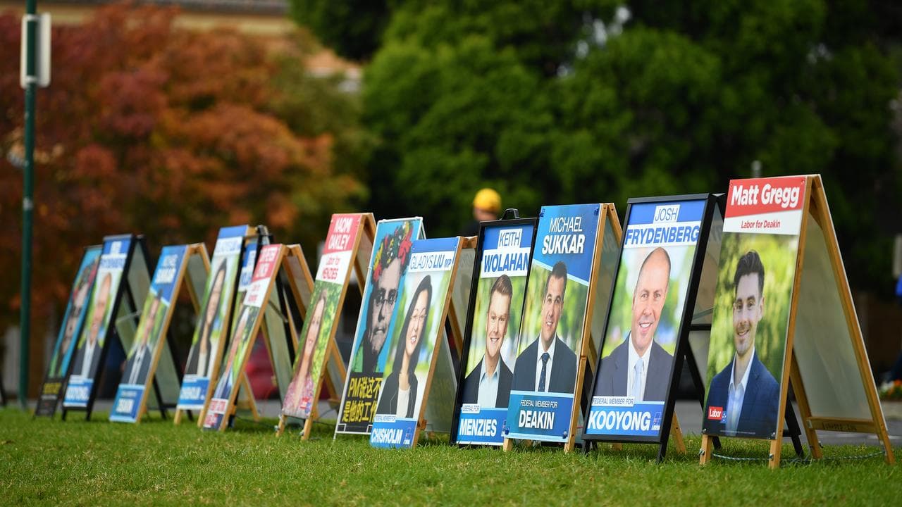 Corflute for political candidates