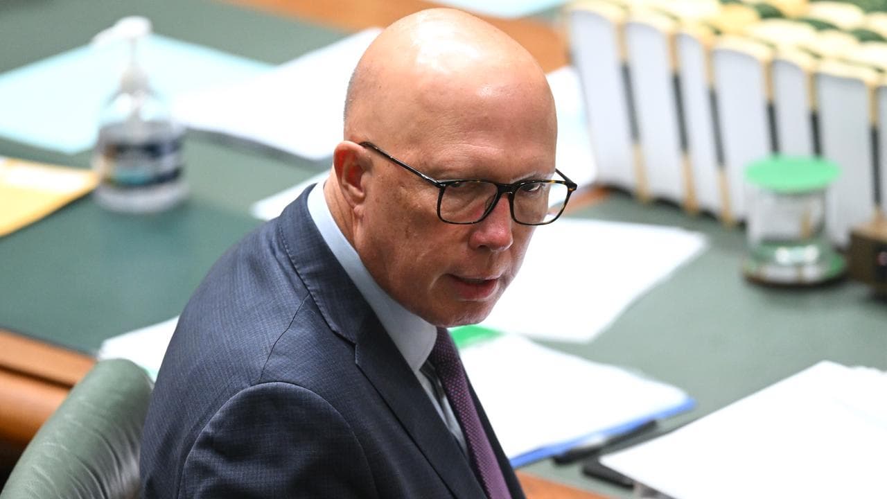 Opposition Leader Peter Dutton