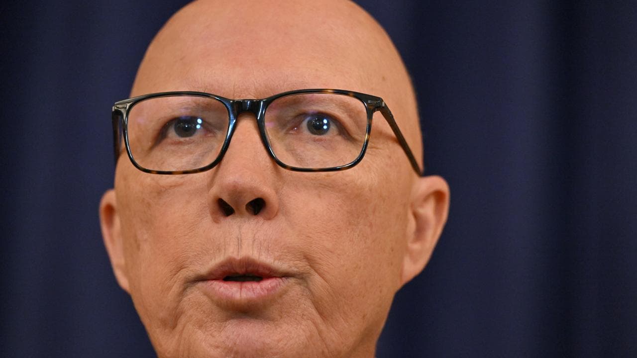 Leader of the Opposition Peter Dutton