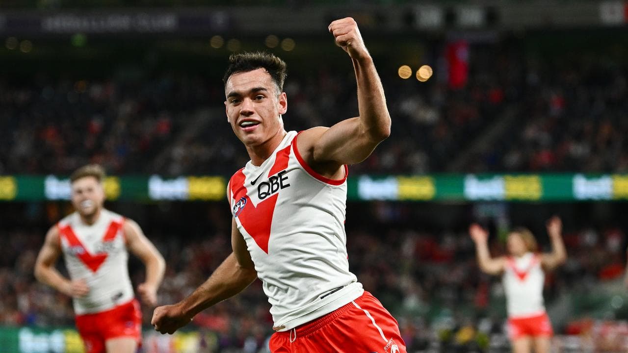 Caiden Cleary of the Swans.