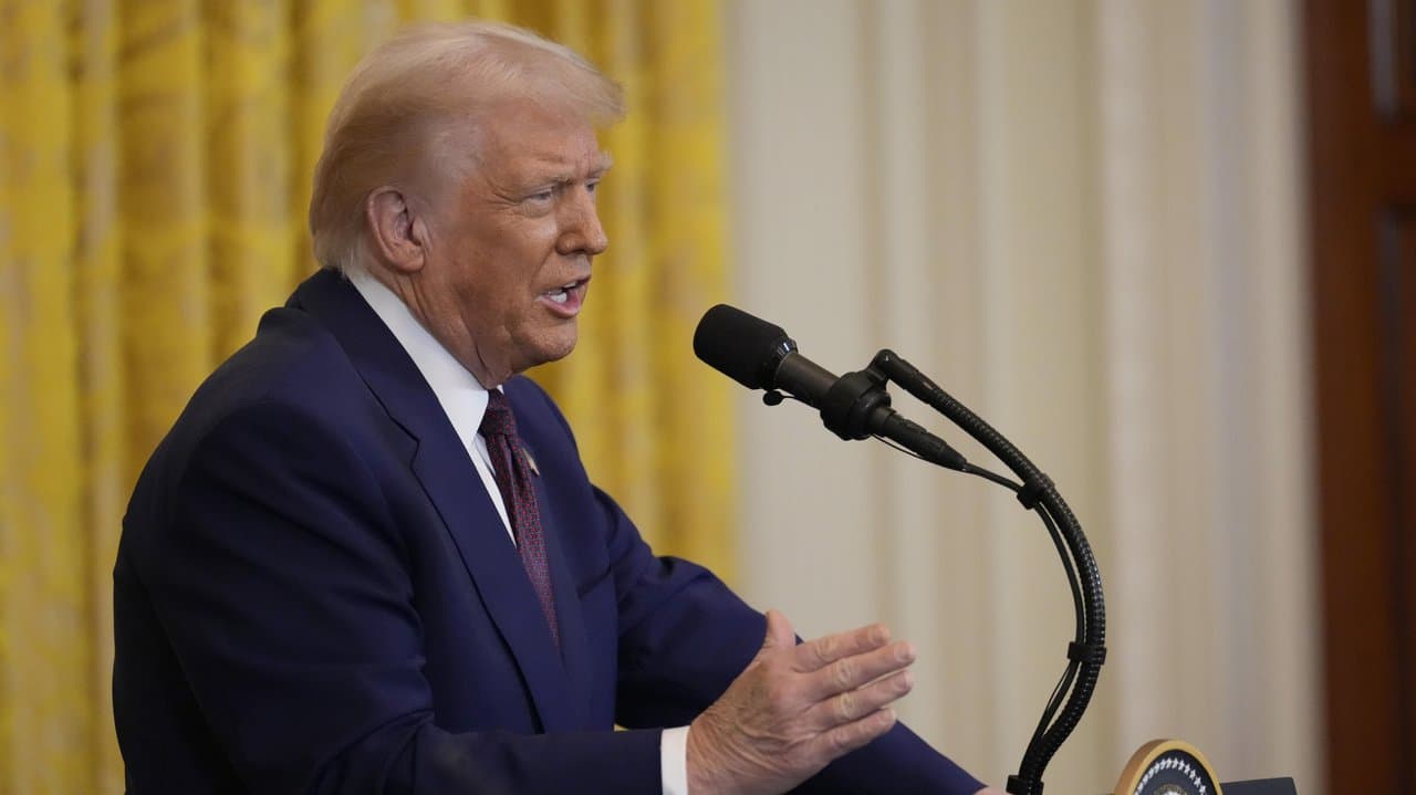 US President Donald Trump