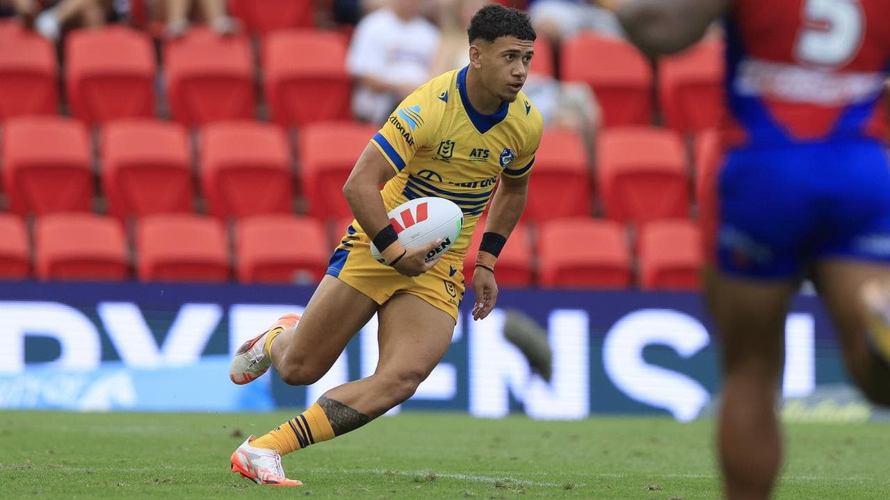 Isaiah Iongi was impressive for the Eels.