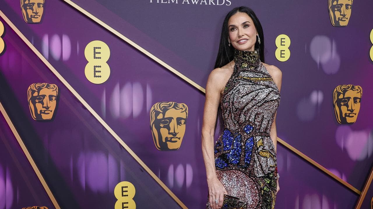 Demi Moore at the BAFTAs