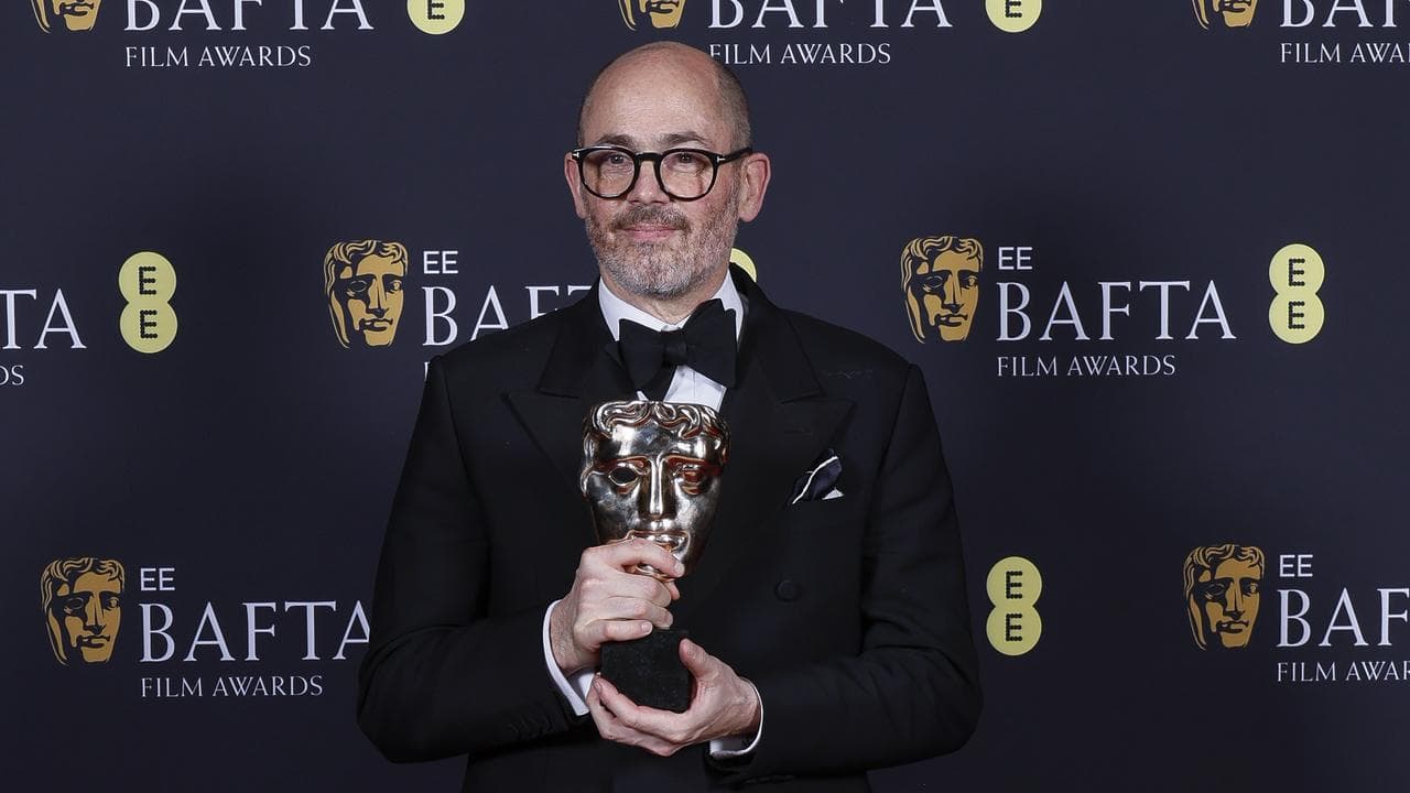 Conclave director Edward Berger at the BAFTAs