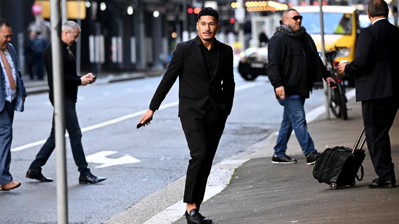 Former Dragons player Talatau Junior Amone (file image)