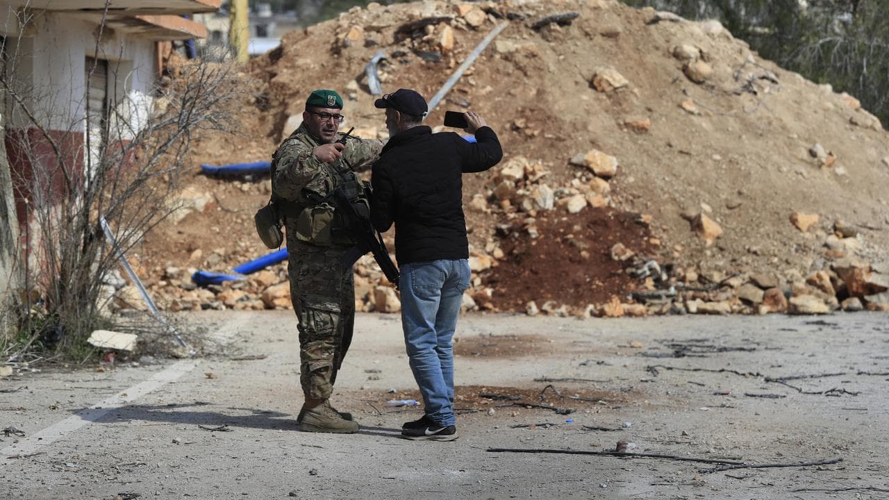 Lebanese army soldier