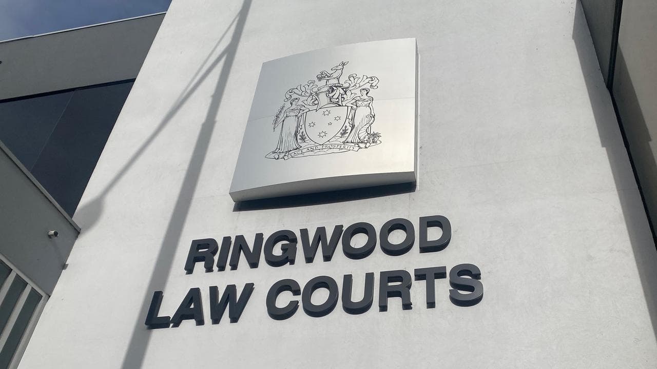 Signage at Ringwood Magistrates Court (file image)