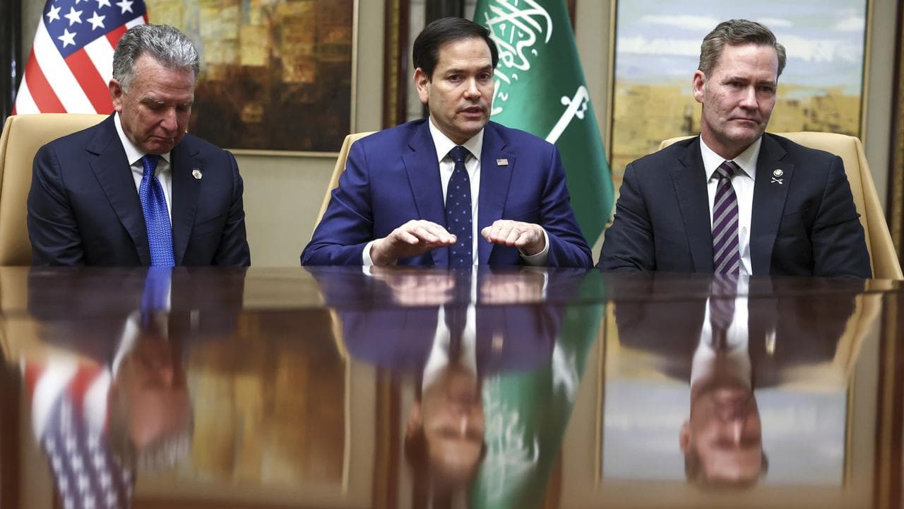 Marco Rubio, Mike Waltz and Steve Witkoff