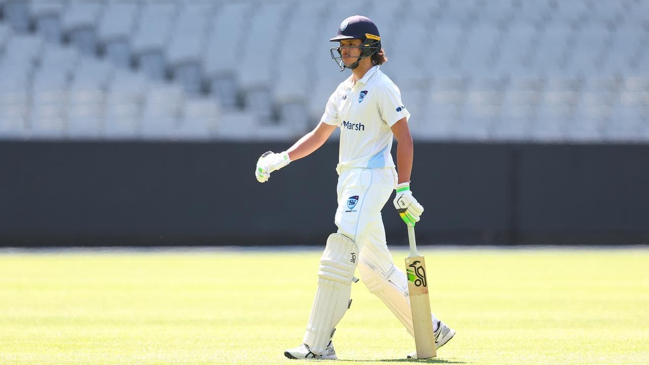 Sam Konstas was much more circumspect.