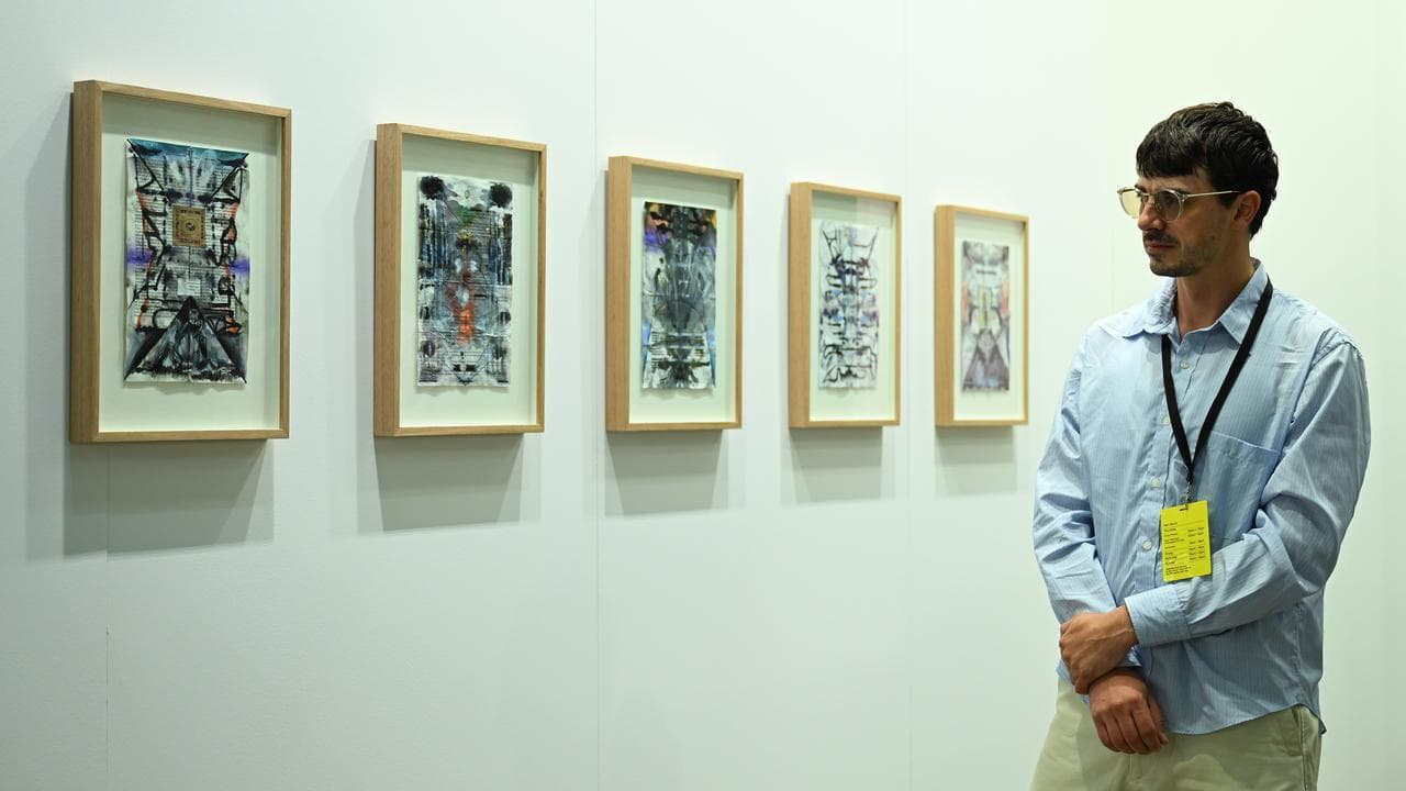 Artworks at the Melbourne Art Fair