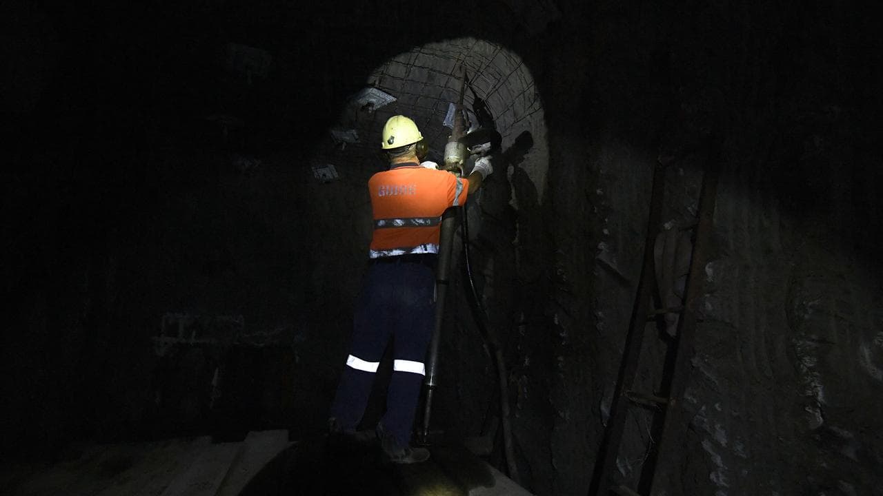 An underground mine (file image)