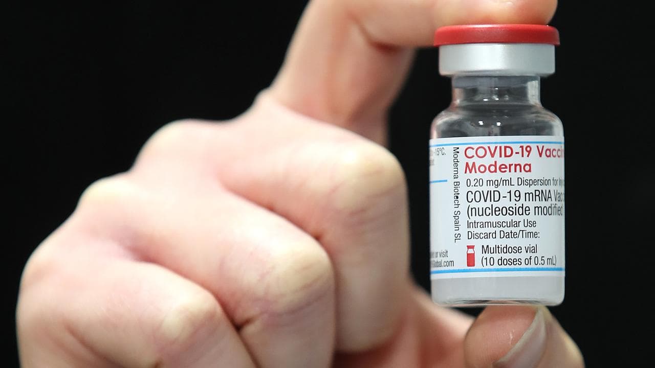 A vial of COVID-19 Vaccine