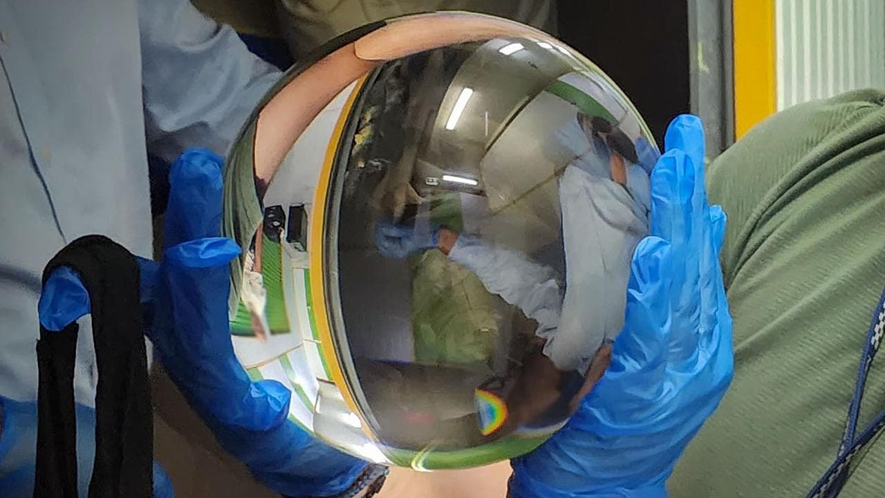 A crytsak ball seized during the arrest of Maria Williams (file image)