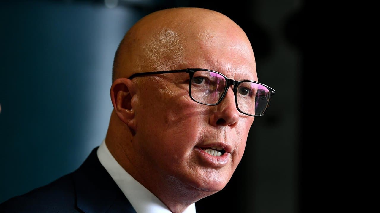 Opposition Leader Peter Dutton