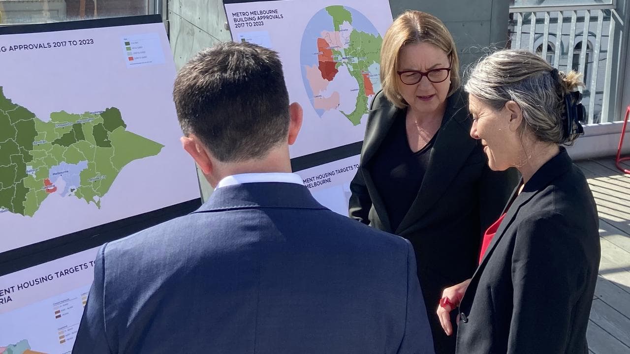 Victorian Premier Jacinta Allan and Planning Minister Sonya Kilkenny