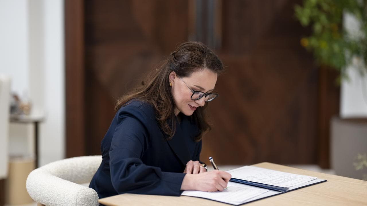 Ukrainian Economy minister Yulia Svyrydenko.