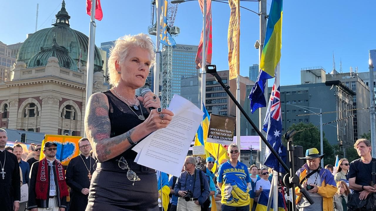 Roxanne, mother of Sage O'Donnell, who died fighting in Ukraine