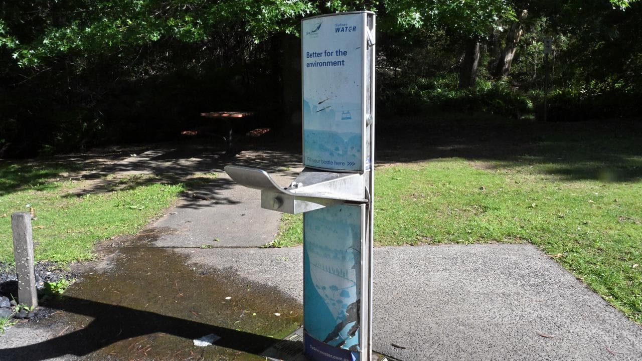 A water refill station at Katoomba